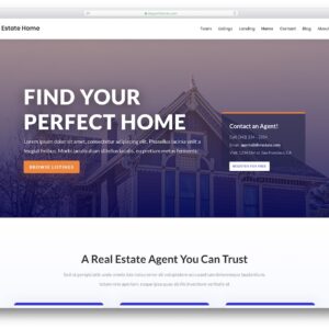 Real Estate Agent Website