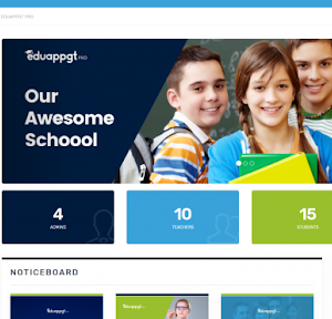 Large School Website